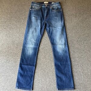Frame Pacific View Modern Straight Jeans Mens‎ 30X33 Blue